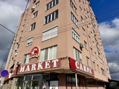 Apartament cu 1 cameră, reparație euro, bloc nou, 55 mp, Vatra.