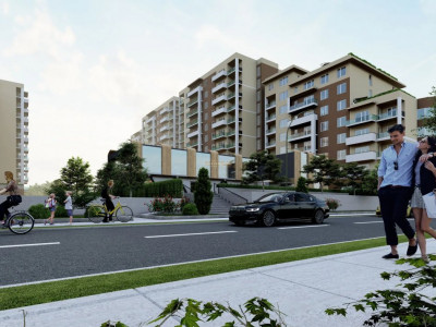 Apartament cu 2 camere de vânzare, 72,45 mp, Tractorul, Coresi Mall, Brasov.