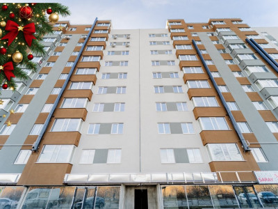 Apartament cu 1 cameră, 36 mp, bloc nou, Ciocana, Chișinău.