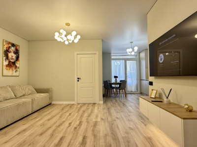 Apartament cu 2 camere+ living, bloc nou, Lagmar, N. Testemițanu.