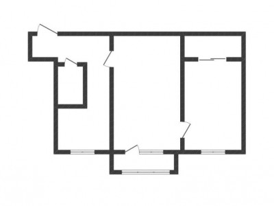 Apartament 2 camere, 44 m2, Buiucani.