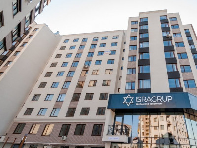 Apartament cu 1 cameră+living, bloc nou, variantă albă, Durlești, Chișinău. 