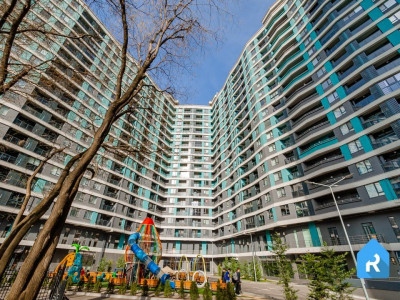 Apartament cu 3 camere+living, complexul Oasis, Râșcani, B. Voievod.