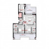 Уникальный пентхаус в секторе Телецентр, 135.20 м², в белом варианте. thumb 2