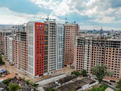 Sky House, Ботаника, 1х комнатная квартира с ливингом.