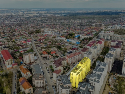 GarantCons! Durlești, str. Cartușa, 3 camere, bloc nou, variantă albă!