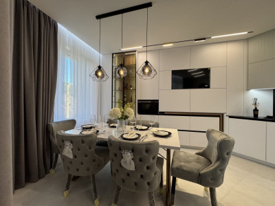 Шикарная квартира с 2 спальнями и гостиной, ЖК Dream Home, ул. Moara Roșie.