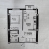 Vînzare apartament în variantă albă, 1 cameră + living, or. Durlești. thumb 11