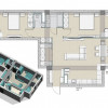 Apartament cu 2 camere, bloc nou, Dansicons, Ciocana, M. Spătarul. thumb 9