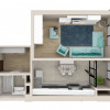 Однокомнатная квартира в ЖК FAMILY RESIDENCE, Ботанический сад! thumb 4