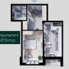 Apartament cu 1 cameră, 48mp, Durlești, str.Dimo, Complexul High Garden 1 thumb 3