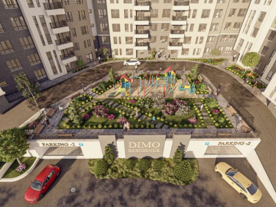 Apartament cu 1 cameră, 50mp, Durlești, str.Dimo, Complexul High Garden 1