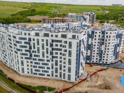 Однокомнатная квартира с ливингом, Cartierul Cluj, блок B-05.
