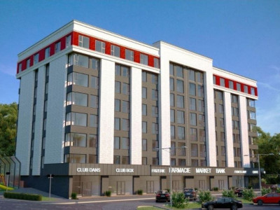 Apartament cu 2 camere + living, bloc nou, variantă albă, Cricova.