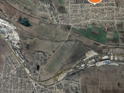 Teren pentru construcție, s. Floreni lângă Sîngera, aproape de Chisinău