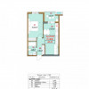 Apartament în rate de la dezvoltator! Durlești Residence, 1 cameră, 43,31 mp. thumb 2