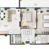 De vânzare apartament 2 camere si living – Centru, N. Testemițanu, Inamstro. thumb 2