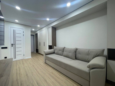 Apartament cu 1 cameră și living, seria 102, Botanica, Cuza Vodă.