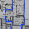 Milanin, Serghei Lazo, apartament cu 2 camere +living, 99 mp. thumb 3