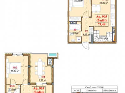 Penthouse în rate de la dezvoltator! Durlești Residence, 2 camere, 76mp.