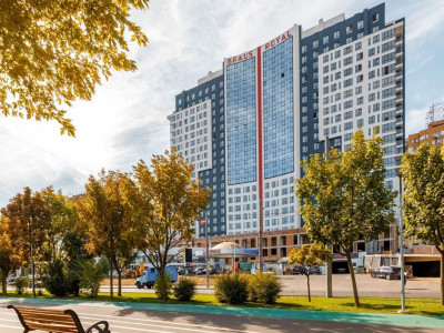 Ciocana, Apartament cu 1 cameră+Living ,  Bloc Nou, bul.M. cel Bătrîn, Braus
