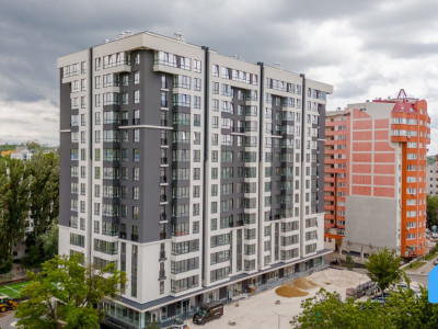 Apartament cu 2 camere + living, bloc nou, Poșta Veche, Ecovzor.