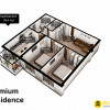 Apartament cu 2 camere + living, bloc nou, Poșta Veche, Ecovzor. thumb 2