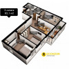 Apartament cu 3 camere, bloc nou, Poșta Veche, Ecovzor. thumb 2