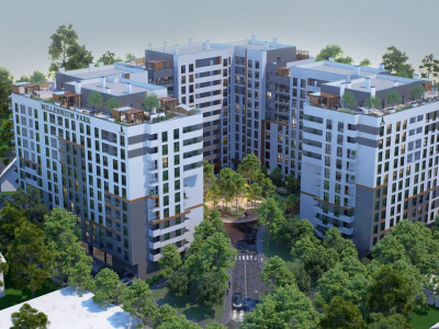 Apartament cu 2 camere, 70 mp, variantă albă, Braus Millennium Park!