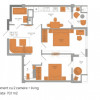 Apartament cu 2 camere, 70 mp, variantă albă, Braus Millennium Park! thumb 2