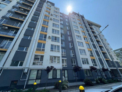 Telecentru, str. Ialoveni, apartament cu 1 cameră,  bloc nou, reparație euro.
