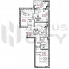 Apartament cu 3 camere, 107 mp, Horus City, Rîșcani, Tudor Vladimirescu. thumb 6