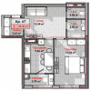 Apartament cu 1 cameră și living, sec. Rîșcani, str. Calea Moșilor  thumb 3