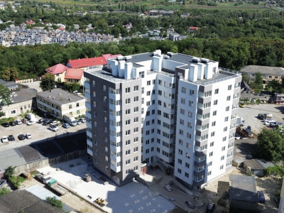 Apartament cu 1 cameră și living, bd. Dacia 65, bloc nou, variantă albă.
