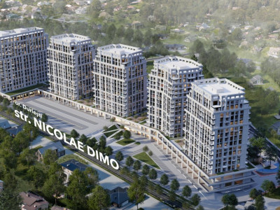 Apartament cu 3 camere+living, Durlești, Olimp Towers. În rate de la dezvoltator