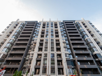 Penthouse de 84 mp, 3 camere+living, variantă albă, Artima, Sculeni, Chisinau.
