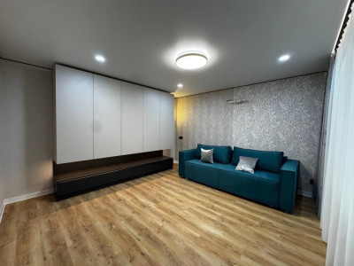 Apartament cu 2 camere, reparație și mobila, lângă parcul Valea Morilor. 