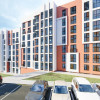 ExFactor, apartament cu 2 camere + living, variantă albă. thumb 3
