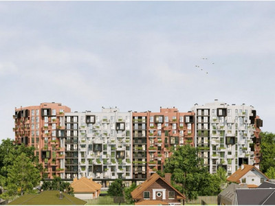 Квартира в рассрочку от застройщика! 1 комната + гостиная, 43,10 м², блок 5.