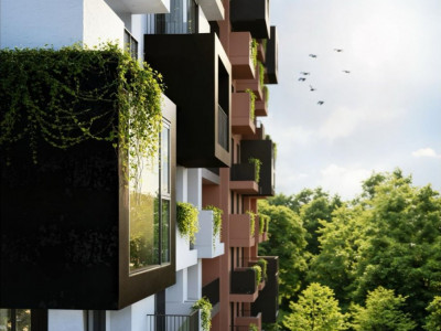Apartament în rate de la dezvoltator! 2 camere+living, 72,10 mp, bl. 4.
