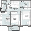 Apartament în rate de la dezvoltator! 2 camere+living, 66,3 mp, bl. 4. thumb 3