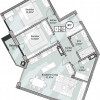 Apartament în rate de la dezvoltator! 2 camere+living, 84,6 mp, bl. 5. thumb 2