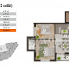Apartament în rate de la dezvoltator! Favorit Residence II, 2 camere, 63,49 mp. thumb 1
