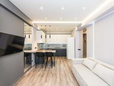 Spre chirie apartament cu 1 dormitor și living, Complexul Oasis, Riscani