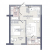 Botanica, apartament cu 1 cameră, achitare in rate pe 5 ani! thumb 5