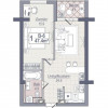 Botanica, apartament cu 1 cameră, achitare in rate pe 5 ani! thumb 8