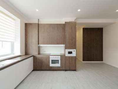 Apartament cu 2 camere+living cu reparatie euro, bloc nou, Băcioi.