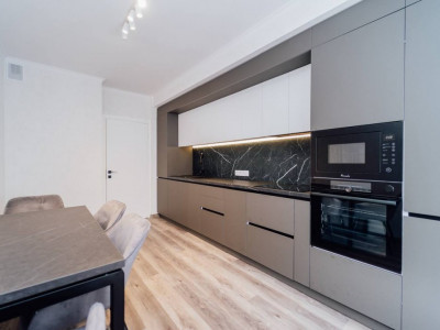 Квартира с 1 комнатой и гостиной в комплексе Artima, рядом с парком Алунелул.