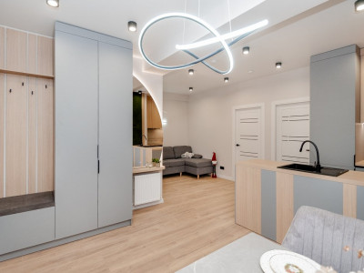 Apartament modern cu 2 camere + living în Complexul Ecovzor 