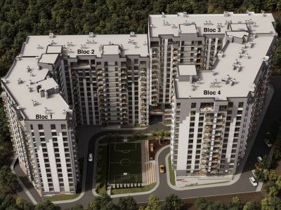 Apartament cu 2 camere, Complex Solomon Grenoble 